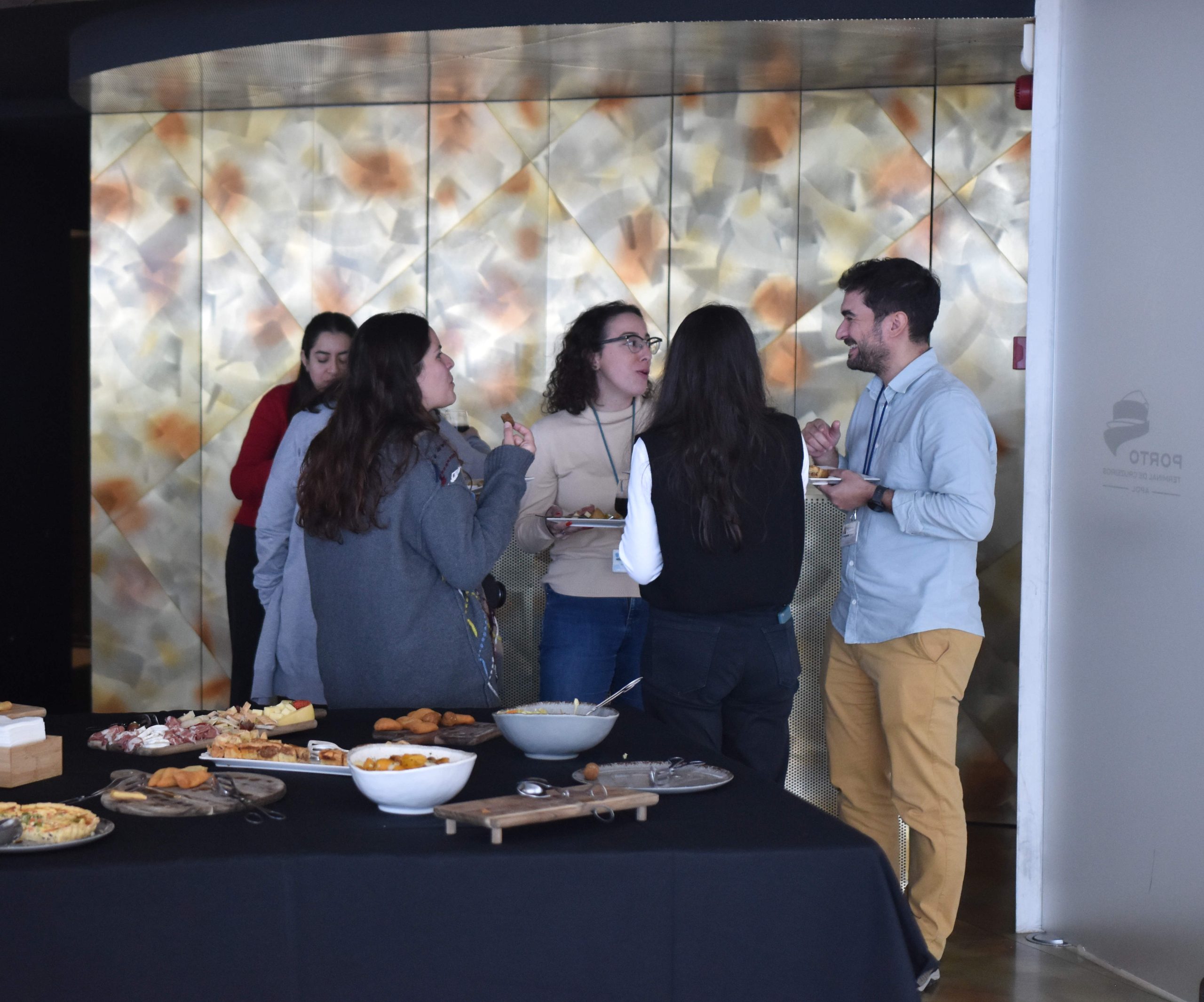 gathering lunch